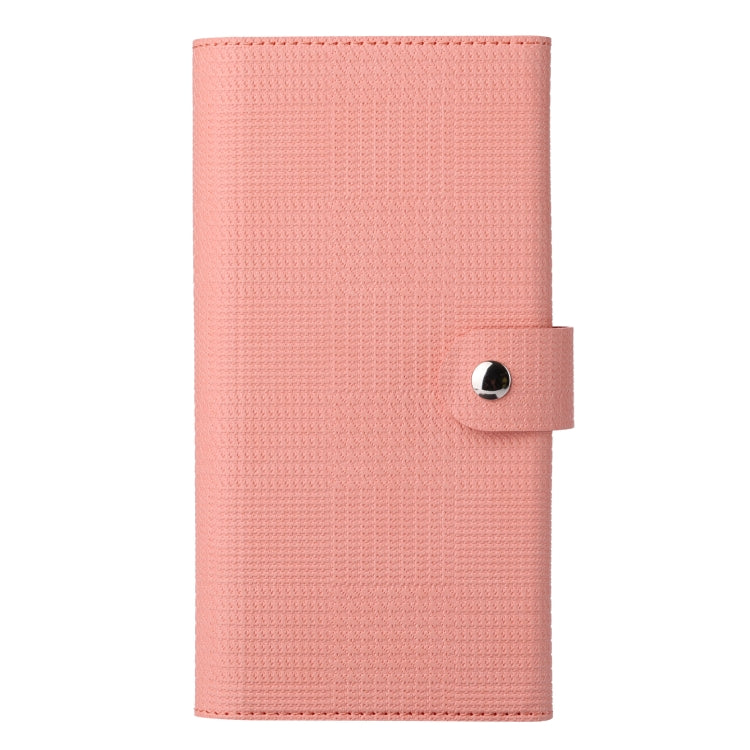 For iPhone 15 Pro ViLi GHB Series MagSafe Magnetic Zipper Leather Phone Case(Pink) - iPhone 15 Pro Cases by ViLi | Online Shopping South Africa | PMC Jewellery | Buy Now Pay Later Mobicred