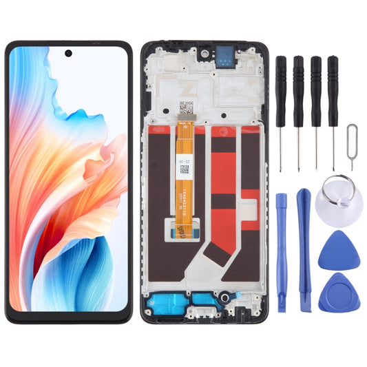 For OPPO A2 5G OEM LCD Screen Digitizer Full Assembly with Frame - LCD Screen by PMC Jewellery | Online Shopping South Africa | PMC Jewellery | Buy Now Pay Later Mobicred