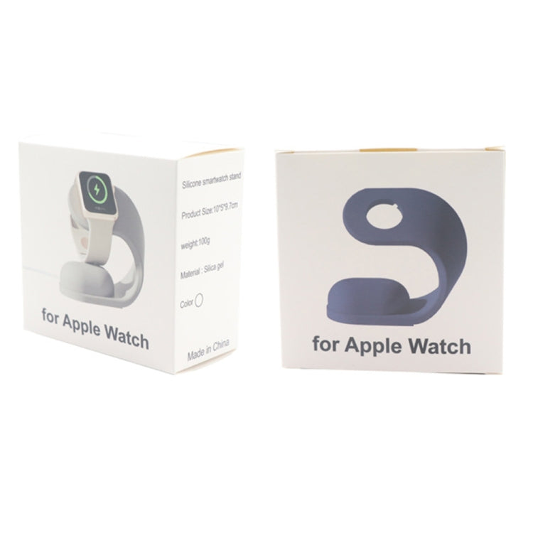 For Apple Watch Series Smart Watch U-shaped Silicone Charging Holder(Colorful) - Charger / Holder by PMC TechLife | Online Shopping South Africa | PMC TechLife | Buy Now Pay Later Mobicred