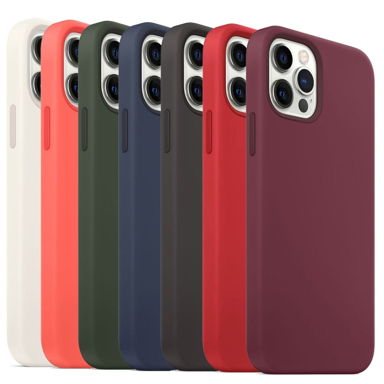 For iPhone 13 mini Liquid Silicone Full Coverage MagSafe Phone Case(White) - free shipping - PMC TechLife - Order now!