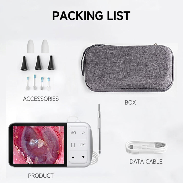 C02 Visible Ear Spoon with 4.5 inch Sreen -  by PMC TechLife | Online Shopping South Africa | PMC TechLife | Buy Now Pay Later Mobicred