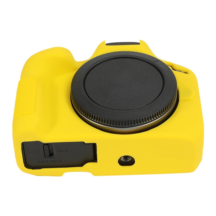 For Canon EOS R50 Soft Silicone Protective Case(Yellow) - Protective Case by PMC TechLife | Online Shopping South Africa | PMC TechLife