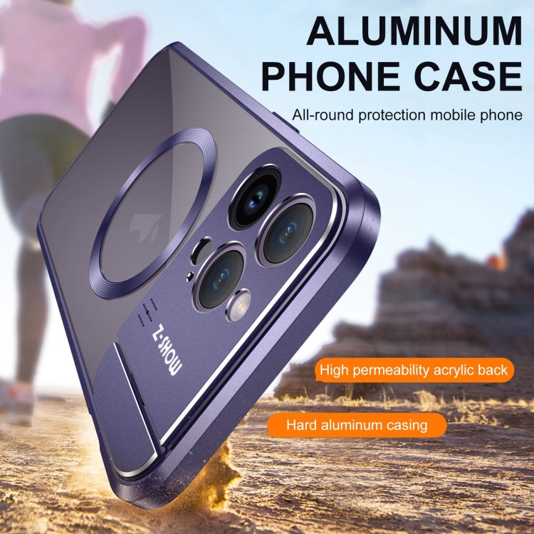 For iPhone 14 Pro Aromatherapy Holder Single-sided MagSafe Magnetic Phone Case(White) - iPhone 14 Pro Cases by PMc TechLife | Online Shopping South Africa | PMc TechLife | Buy Now Pay Later Mobicred