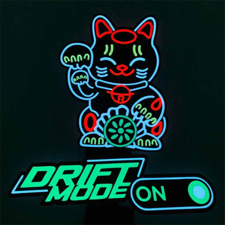 EL Luminous Car Stickers Cold Light Car Stickers Car Luminous Pattern Decoration(GOOD) - Decorative Sticker by PMC TechLife | Online Shopping South Africa | PMC TechLife | Buy Now Pay Later Mobicred