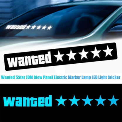 EL Luminous Car Stickers Cold Light Car Stickers Car Luminous Pattern Decoration(Fake Taxi) - Decorative Sticker by PMC Jewellery | Online Shopping South Africa | PMC Jewellery | Buy Now Pay Later Mobicred