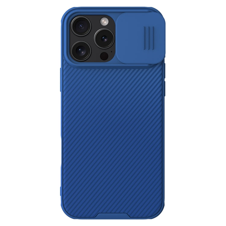 For iPhone 16 Pro Max NILLKIN CamShield Pro Magnetic Magsafe Phone Case(Blue) - iPhone 16 Pro Max Cases by NILLKIN | Online Shopping South Africa | PMC Jewellery | Buy Now Pay Later Mobicred