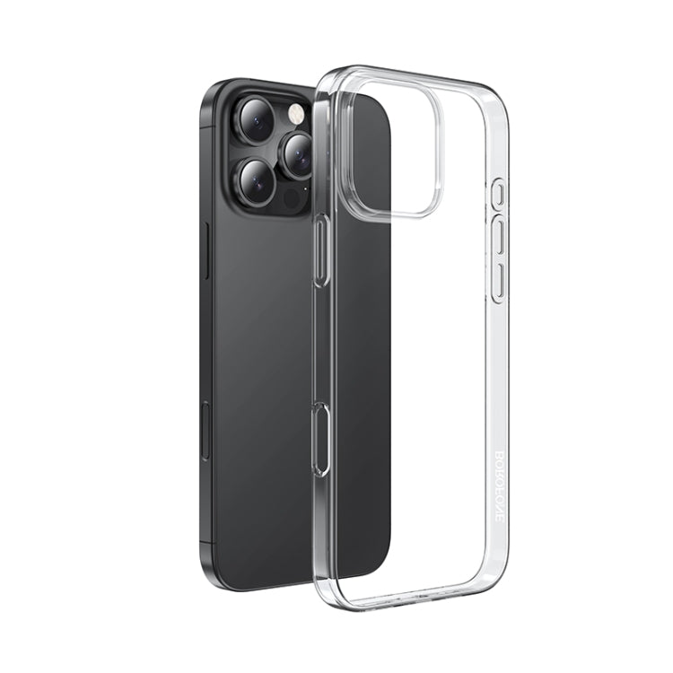 For iPhone 16 Pro Max BOROFONE Ice Series TPU Phone Case(Transparent) - iPhone 16 Pro Max Cases by Borofone | Online Shopping South Africa | PMC Jewellery | Buy Now Pay Later Mobicred