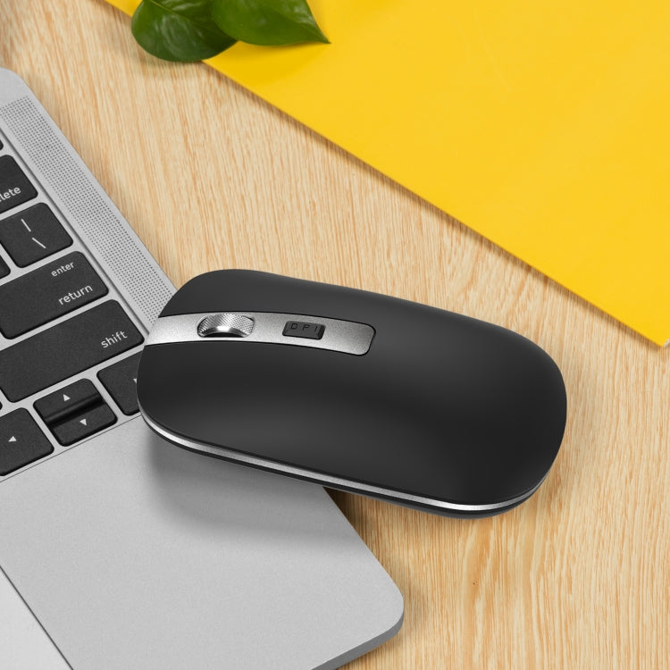 HXSJ M50 2.4GHZ 800,1200,1600dpi Three Gear Adjustment Dual-mode Wireless Mouse USB + Bluetooth 5.1 Rechargeable(Black) - Wireless Mice by HXSJ | Online Shopping South Africa | PMC Jewellery | Buy Now Pay Later Mobicred