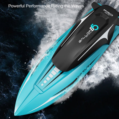 LS-XDU/RC B5 High Speed Remote Control Toy Boat with Colorful Light(Silver) - RC Boats by PMC Jewellery | Online Shopping South Africa | PMC Jewellery | Buy Now Pay Later Mobicred