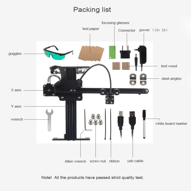 NEJE 3 USB DIY Laser Engraving Machine - DIY Engraving Machines by NEJE | Online Shopping South Africa | PMC Jewellery | Buy Now Pay Later Mobicred