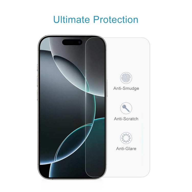 For iPhone 16 Pro 10pcs 0.26mm 9H 2.5D Tempered Glass Film - iPhone 16 Pro Tempered Glass by PMC Jewellery | Online Shopping South Africa | PMC Jewellery | Buy Now Pay Later Mobicred