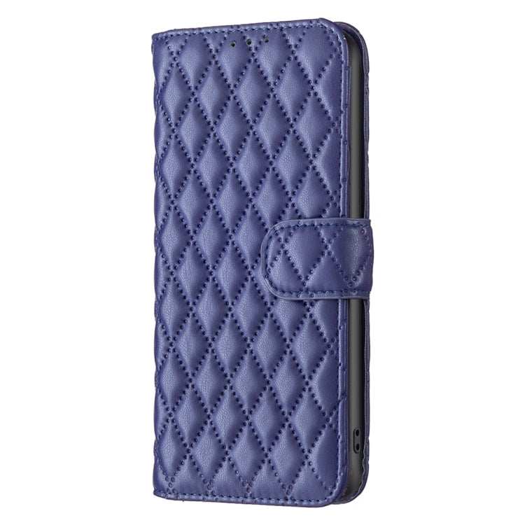 For Honor X8b Diamond Lattice Wallet Flip Leather Phone Case(Blue) - Honor Cases by PMC TechLife | Online Shopping South Africa | PMC TechLife | Buy Now Pay Later Mobicred