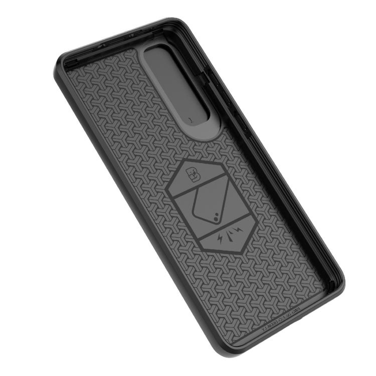 For OnePlus Nord CE4 5G Global Sliding Camshield TPU + PC Shockproof Phone Case with Holder(Blue) - OnePlus Cases by PMC TechLife | Online Shopping South Africa | PMC TechLife | Buy Now Pay Later Mobicred