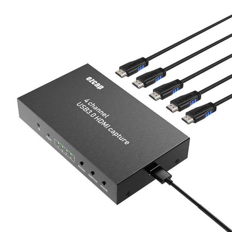 Ezcap 264M Four-Channel Multi-View HDMI to USB 3.0 Video Game Capture Card - Video Capture Solutions by Ezcap | Online Shopping South Africa | PMC TechLife | Buy Now Pay Later Mobicred