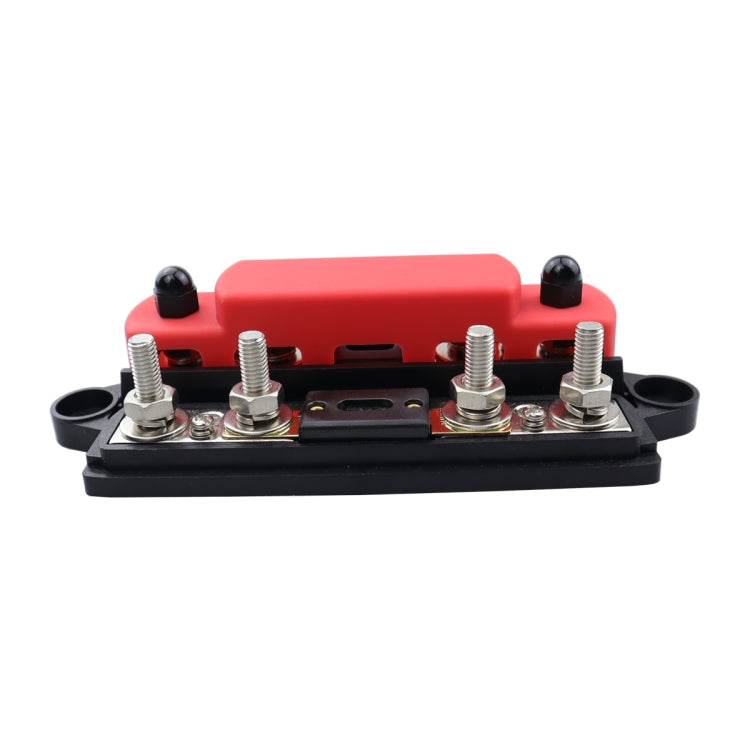 CP-4133 RV / Yacht M6 4-stud Double Row Busbar(Red Black) - Fuse by PMC TechLife | Online Shopping South Africa | PMC TechLife | Buy Now Pay Later Mobicred