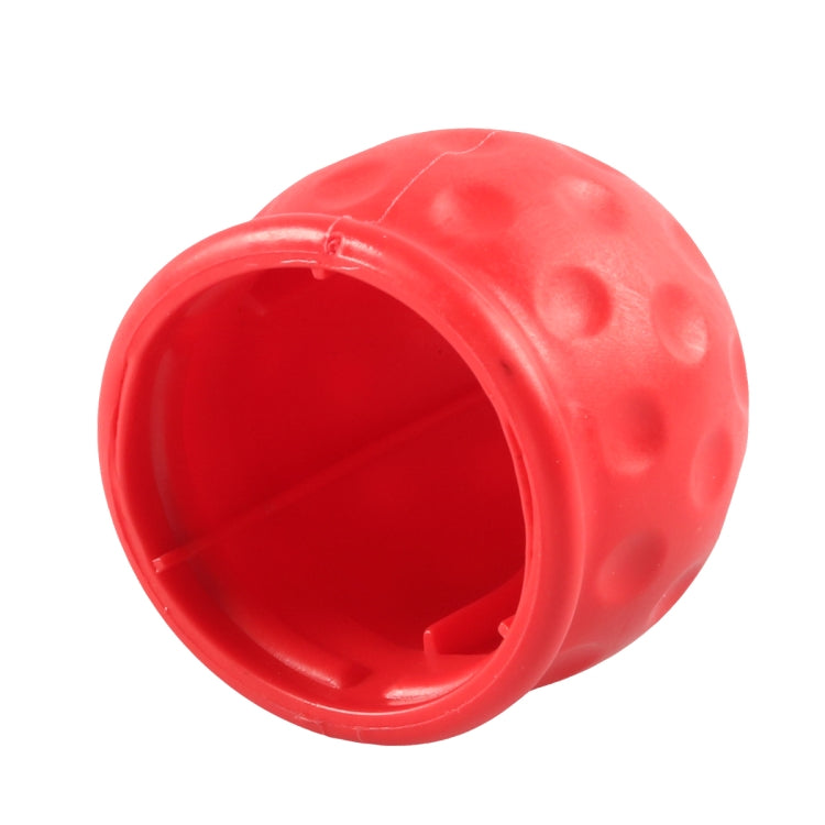 Universal 50mm Automatic Tow Bar Ball Cap Trailer Soft Rubber Protective Cap(Red) - Air Conditioning System by PMc TechLife | Online Shopping South Africa | PMc TechLife | Buy Now Pay Later Mobicred