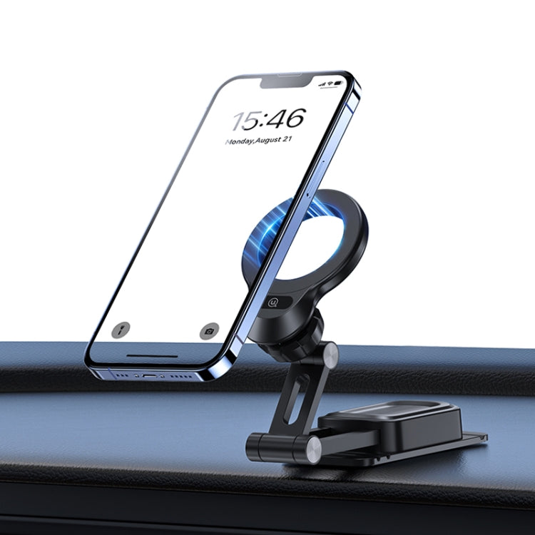 USAMS US-ZJ076 Magnetic Car Center Console Phone Holder(Black) - free shipping - PMC TechLife - Order now!