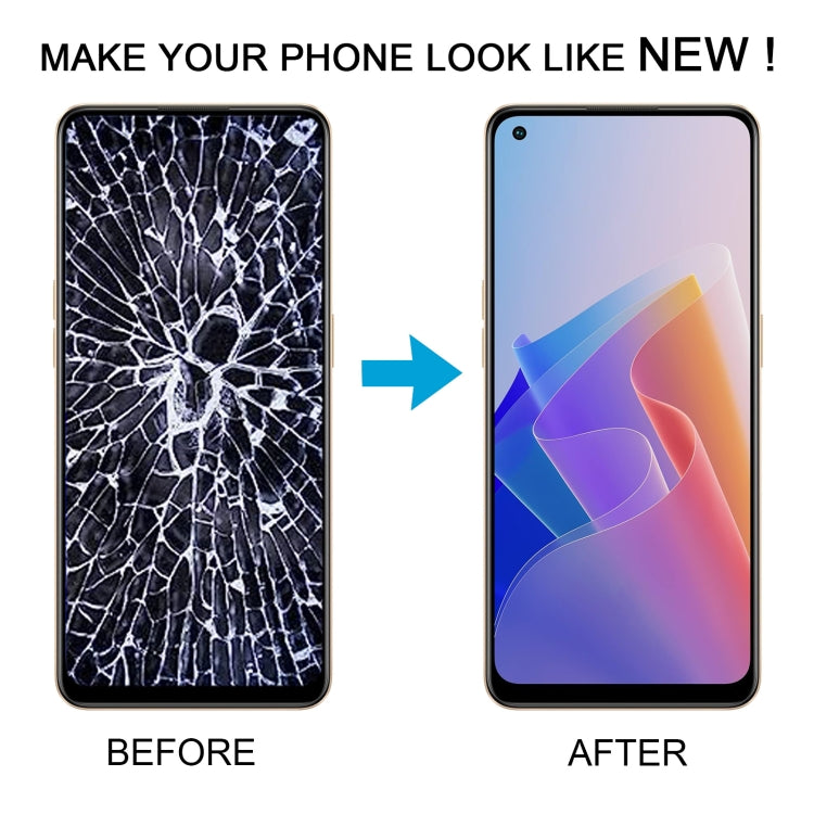 For OPPO Reno7 Lite 5G Original AMOLED LCD Screen with Digitizer Full Assembly - LCD Screen by PMC TechLife | Online Shopping South Africa | PMC TechLife | Buy Now Pay Later Mobicred