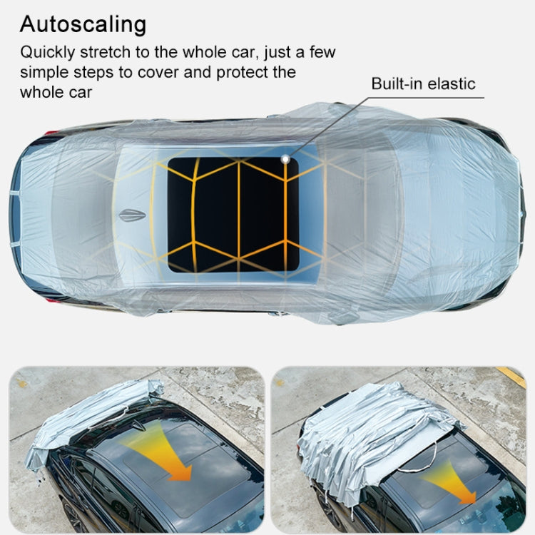 Automatic Retractable SUV Universal Sunshade Snow-proof Dust-proof Cover, Size:S - PE Material by PMC TechLife | Online Shopping South Africa | PMC TechLife | Buy Now Pay Later Mobicred