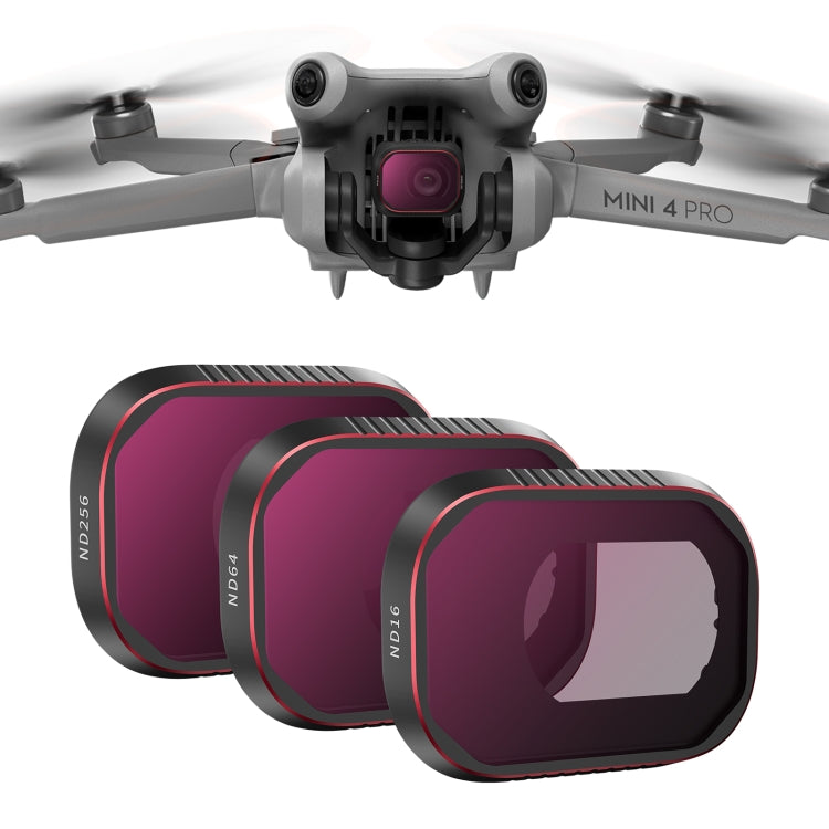 For DJI Mini 4 Pro STARTRC Drone Lens Filter, Lens:ND16/64/256 - Lens Filter by STARTRC | Online Shopping South Africa | PMC TechLife | Buy Now Pay Later Mobicred