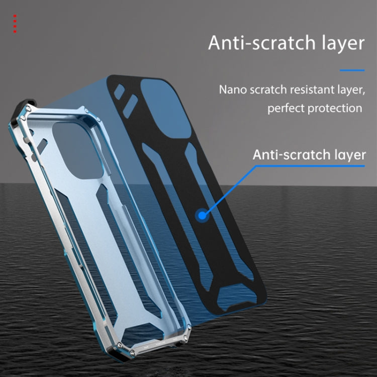 For iPhone 15 Pro Max R-JUST RJ17 Shockproof Armor Metal Phone Case(Black) - free shipping - PMC TechLife - Order now!