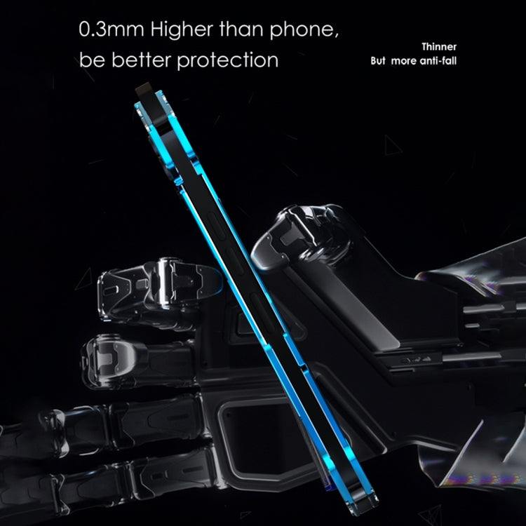 For iPhone 15 Pro Max R-JUST RJ17 Shockproof Armor Metal Phone Case(Black) - free shipping - PMC TechLife - Order now!