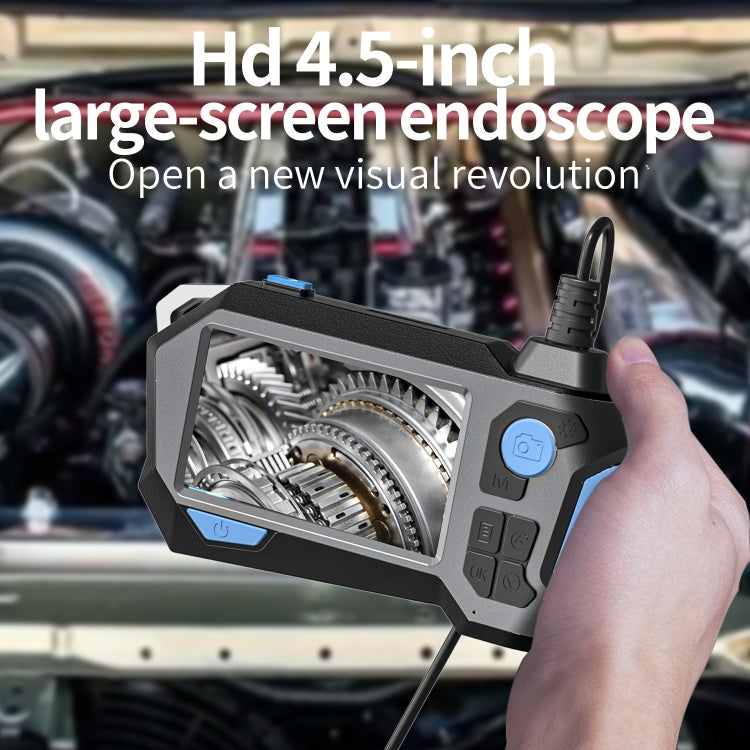 P120 Rotatable 8mm Dual Lenses Industrial Endoscope with Screen, 9mm Tail Pipe Diameter, Spec:2m Tube -  by PMC TechLife | Online Shopping South Africa | PMC TechLife | Buy Now Pay Later Mobicred