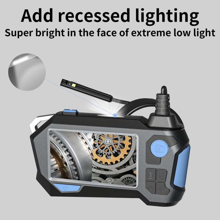 P120 Rotatable 8mm Dual Lenses Industrial Endoscope with Screen, 9mm Tail Pipe Diameter, Spec:2m Tube -  by PMC TechLife | Online Shopping South Africa | PMC TechLife | Buy Now Pay Later Mobicred