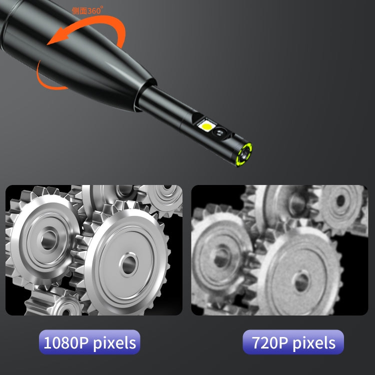 P120 Rotatable 8mm Dual Lenses Industrial Endoscope with Screen, 16mm Tail Pipe Diameter, Spec:2m Tube -  by PMC TechLife | Online Shopping South Africa | PMC TechLife | Buy Now Pay Later Mobicred