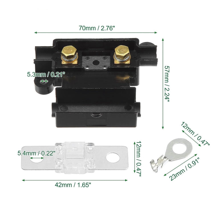 6 in 1 For Dual Battery Systems ANS Car Fuse Holder Fuse Box Kit, Current:40A - Fuse by PMC Jewellery | Online Shopping South Africa | PMC Jewellery | Buy Now Pay Later Mobicred