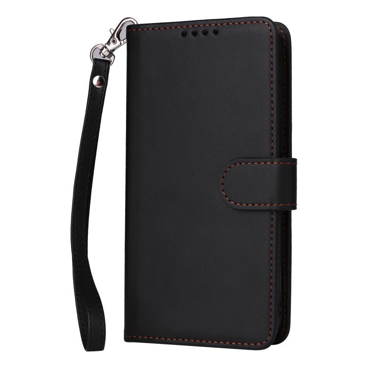 For iPhone 16e BETOPNICE BN-005 2 in 1 Detachable Imitate Genuine Leather Phone Case(Black) - free shipping - PMc TechLife - Order now!