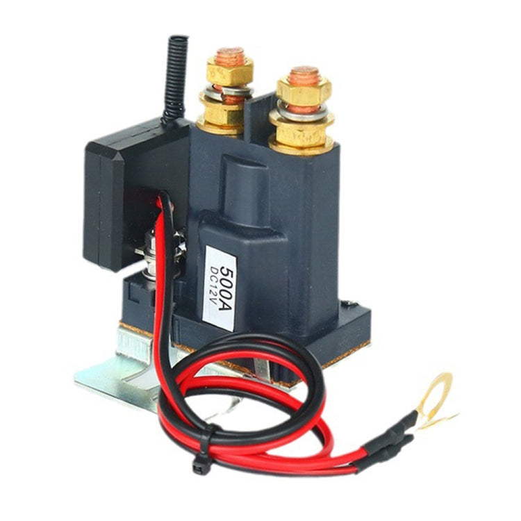24V 500A Car Battery Remote Control Relay Rotary Switch Cut, Style:with 2 x Remote Control - Relays by PMC TechLife | Online Shopping South Africa | PMC TechLife | Buy Now Pay Later Mobicred