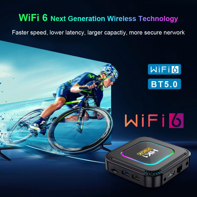 HK1 RBOX K8 8K Android 13.0 Smart TV Box with Remote Control, 2GB+16GB, RK3528 Quad-Core(AU Plug) - Others by PMC TechLife | Online Shopping South Africa | PMC TechLife | Buy Now Pay Later Mobicred