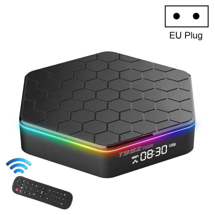 T95Z Plus 8K WiFi6 Android 12.0 Smart TV Box with Remote Control, 4GB+64GB, Allwinner H618 Quad-Core(EU Plug) - Others by PMC TechLife | Online Shopping South Africa | PMC TechLife | Buy Now Pay Later Mobicred