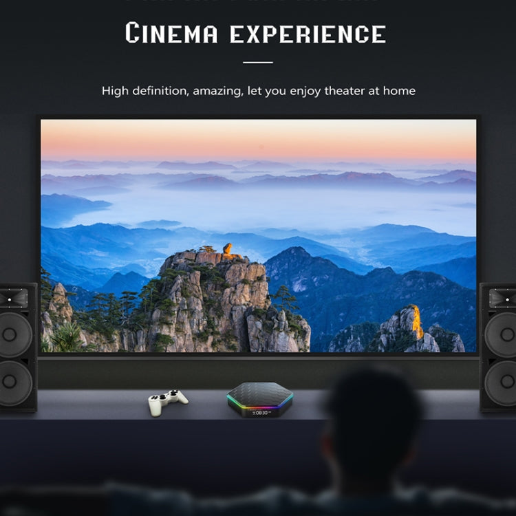 T95Z Plus 8K WiFi6 Android 12.0 Smart TV Box with Remote Control, 4GB+32GB, Allwinner H618 Quad-Core(EU Plug) - Others by PMC TechLife | Online Shopping South Africa | PMC TechLife | Buy Now Pay Later Mobicred