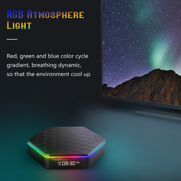 T95Z Plus 8K WiFi6 Android 12.0 Smart TV Box with Remote Control, 4GB+64GB, Allwinner H618 Quad-Core(EU Plug) - Others by PMC TechLife | Online Shopping South Africa | PMC TechLife | Buy Now Pay Later Mobicred