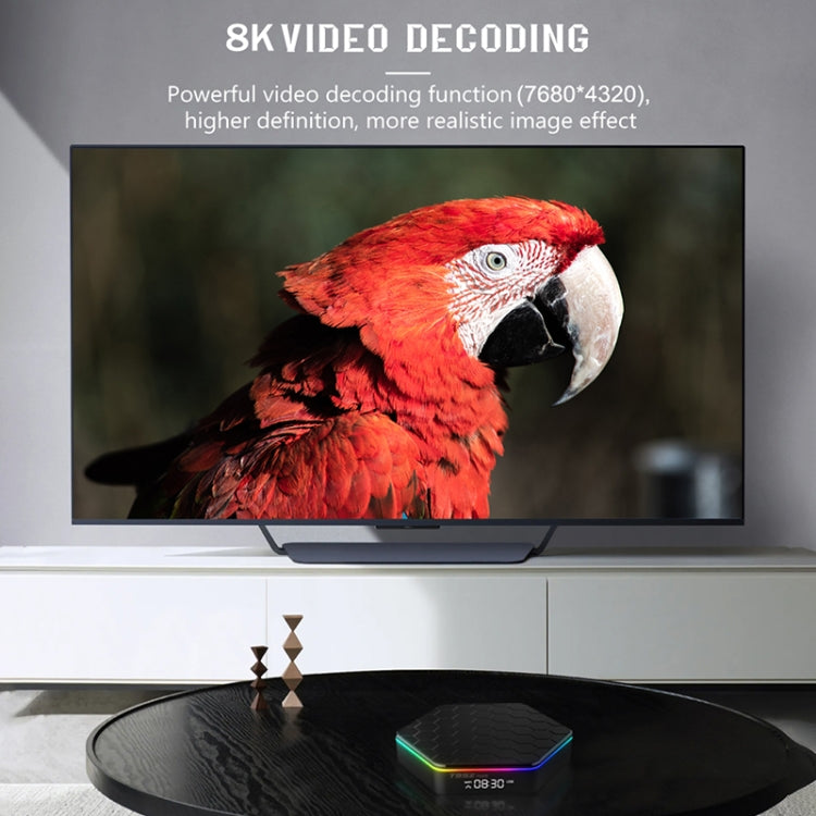 T95Z Plus 8K WiFi6 Android 12.0 Smart TV Box with Remote Control, 4GB+64GB, Allwinner H618 Quad-Core(EU Plug) - Others by PMC TechLife | Online Shopping South Africa | PMC TechLife | Buy Now Pay Later Mobicred