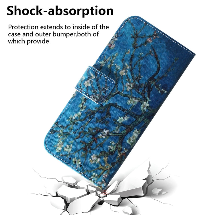 For Motorola Edge 2024 Coloured Drawing Flip Leather Phone Case(Apricot) - Motorola Cases by PMC Jewellery | Online Shopping South Africa | PMC Jewellery | Buy Now Pay Later Mobicred