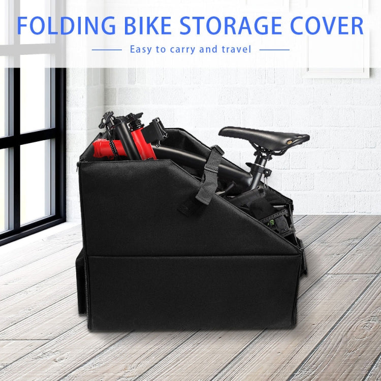 Oxford Cloth Car Trunk Folding Bicycle Storage Box with Dust Cover(Black) - Stowing Tidying by PMC Jewellery | Online Shopping South Africa | PMC Jewellery | Buy Now Pay Later Mobicred