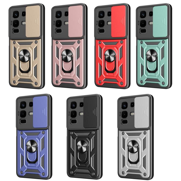 For Infinix Note 50x Sliding Camera Cover Design TPU+PC Phone Case(Red) - free shipping - PMC TechLife - Order now!