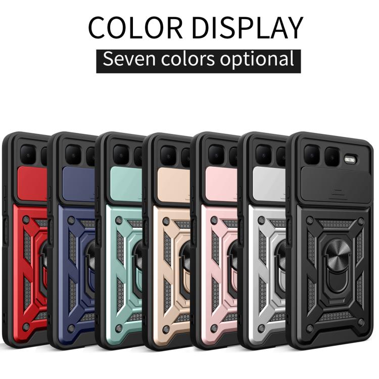 For Infinix Smart 10 Plus 4G Sliding Camera Cover Design TPU+PC Phone Case(Black) - free shipping - PMC TechLife - Order now!