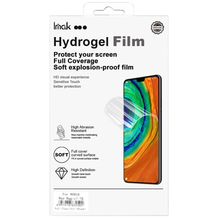 For Huawei Pura 70 2pcs imak Curved Full Screen Hydrogel Film Protector - Huawei Tempered Glass by imak | Online Shopping South Africa | PMC Jewellery | Buy Now Pay Later Mobicred