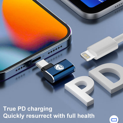 8 Pin to USB-C / Type-C Male Adapter Supports Charging & Data Transmission, Style:Straight - Converter & Adapter by PMC Jewellery | Online Shopping South Africa | PMC Jewellery | Buy Now Pay Later Mobicred