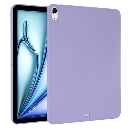 For iPad Air 11 2024 / 2025 Oil Spray Skin-friendly TPU Tablet Case(Purple) - iPad Air 11 2025 / 2024 Cases by PMC Jewellery | Online Shopping South Africa | PMC Jewellery | Buy Now Pay Later Mobicred