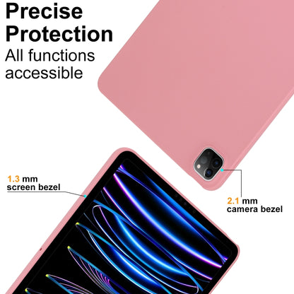 For iPad Air 13 2024 Oil Spray Skin-friendly TPU Tablet Case(Pink) - iPad Air 13 2024 Cases by PMC Jewellery | Online Shopping South Africa | PMC Jewellery | Buy Now Pay Later Mobicred