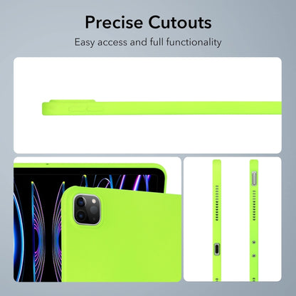 For iPad Air 13 2024 / Air 13 2025 Oil Spray Skin-friendly TPU Tablet Case(Fluorescent Green) - iPad Air 13 2025 / 2024 Cases by PMC Jewellery | Online Shopping South Africa | PMC Jewellery | Buy Now Pay Later Mobicred