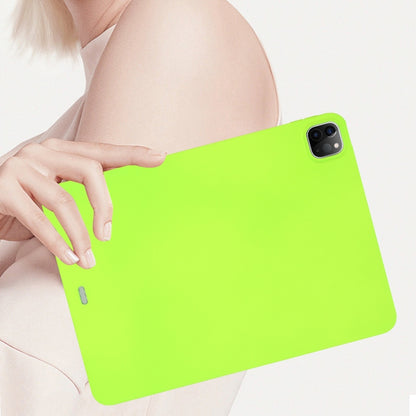 For iPad Air 13 2024 / Air 13 2025 Oil Spray Skin-friendly TPU Tablet Case(Fluorescent Green) - iPad Air 13 2025 / 2024 Cases by PMC Jewellery | Online Shopping South Africa | PMC Jewellery | Buy Now Pay Later Mobicred