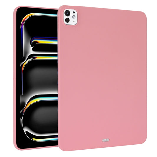 For iPad Pro 11 2024 Oil Spray Skin-friendly TPU Tablet Case(Pink) - iPad Pro 11 2024 Cases by PMC Jewellery | Online Shopping South Africa | PMC Jewellery | Buy Now Pay Later Mobicred