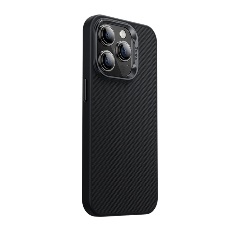 For iPhone 15 Plus Benks 600D MagSafe Kevlar Carbon Fiber Shockproof Phone Case(Black) - iPhone 15 Plus Cases by Benks | Online Shopping South Africa | PMC Jewellery