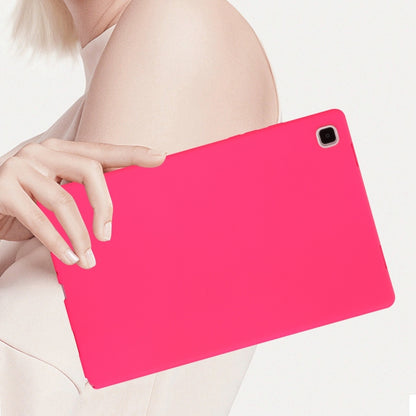 For Samsung Galaxy Tab S9 Oil Spray Skin-friendly TPU Tablet Case(Rose Red) - Galaxy Tab S9 Cases by PMC Jewellery | Online Shopping South Africa | PMC Jewellery | Buy Now Pay Later Mobicred